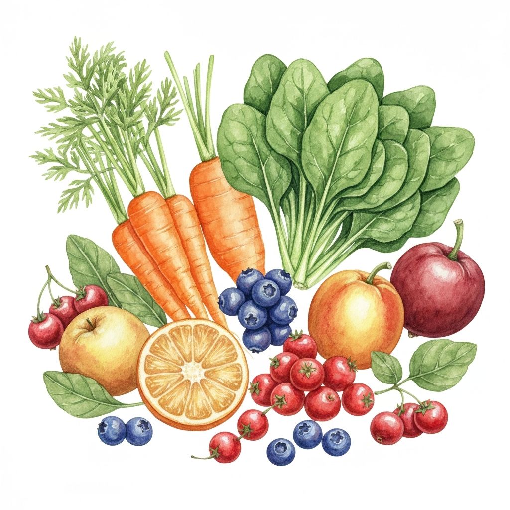 Vitaminreiche Lebensmittel